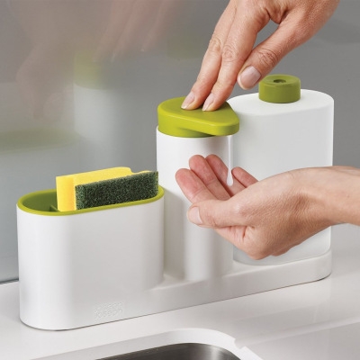 Kitchen Do the Washing up Sponge Storage Shelf Multifunction Sink Washing Soap liquid