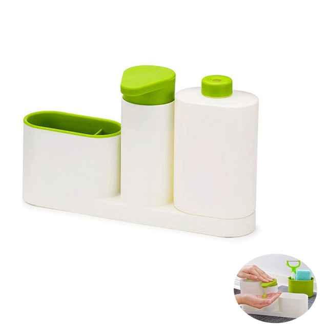 Kitchen Do the Washing up Sponge Storage Shelf Multifunction Sink Washing Soap liquid