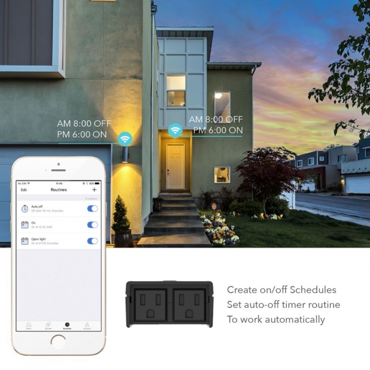 Smart Socket Wifi Mobile Phone timing Switch Socket Remotely Remote Control intelligent Home