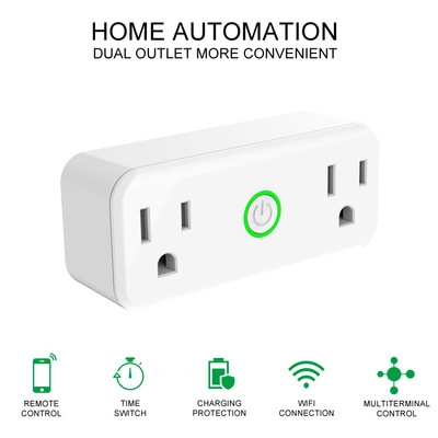 intelligent Socket Wifi Mobile Phone Switch timing Plug Voice Control Socket