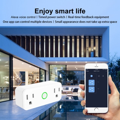 intelligent Socket Wifi Mobile Phone Switch timing Plug Voice Control Socket