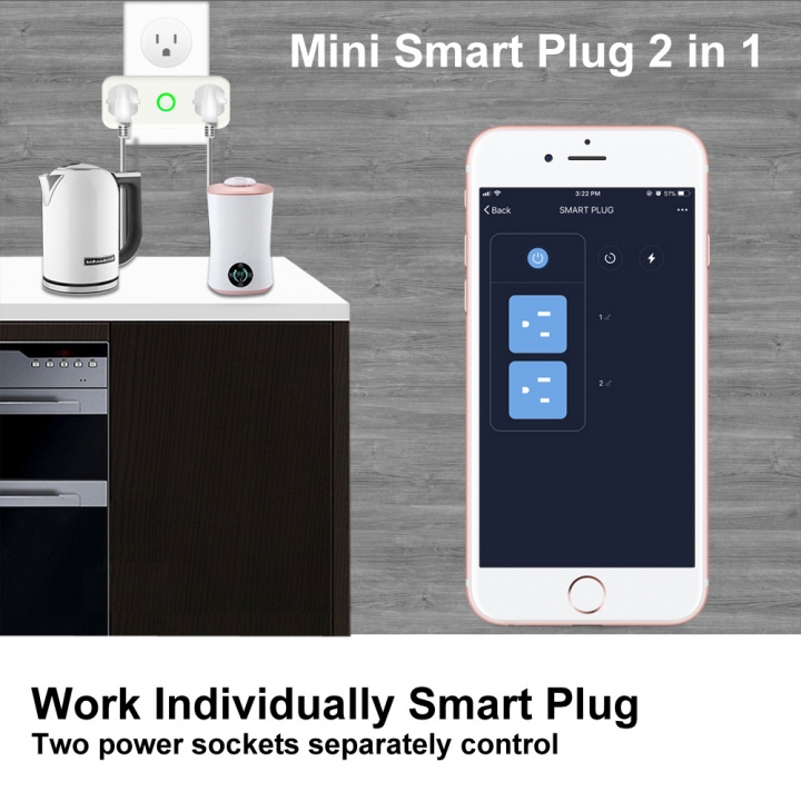 intelligent Socket Wifi Mobile Phone Switch timing Plug Voice Control Socket