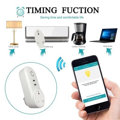 intelligent Wifi Socket Voice Control intelligent Socket Dual USB