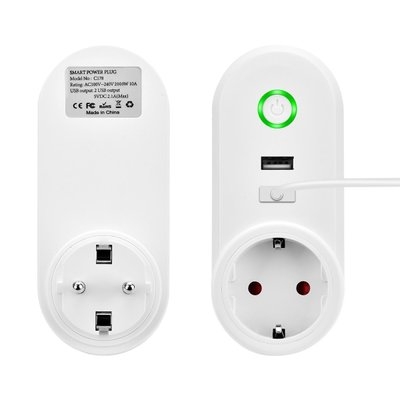 intelligent Wifi Socket Voice Control intelligent Socket Dual USB
