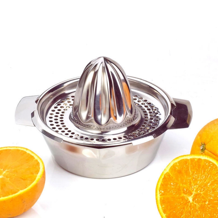 Handhold Orange Lemon Juice Maker Stainless Steel Manual Squeezer Press Squeezer Citrus Juicer