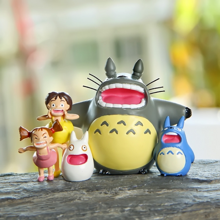 Shout Xiaomei Xiaoyue Indigo Totoro Hand DIY gardening Landscaping Doll