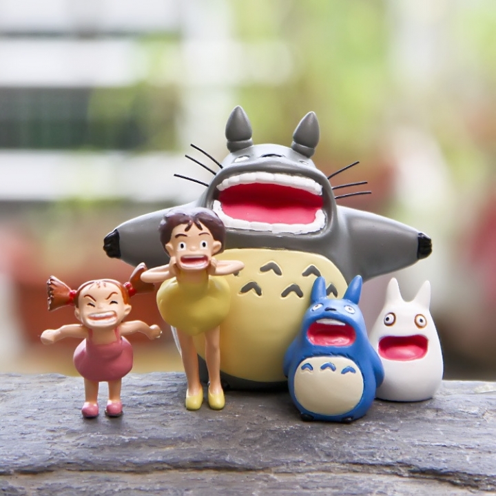 Shout Xiaomei Xiaoyue Indigo Totoro Hand DIY gardening Landscaping Doll