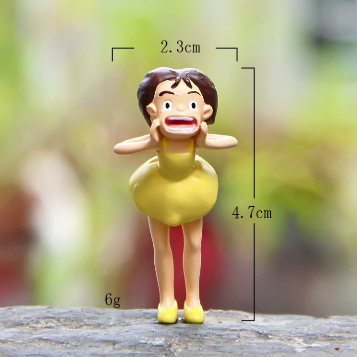 Shout Xiaomei Xiaoyue Indigo Totoro Hand DIY gardening Landscaping Doll