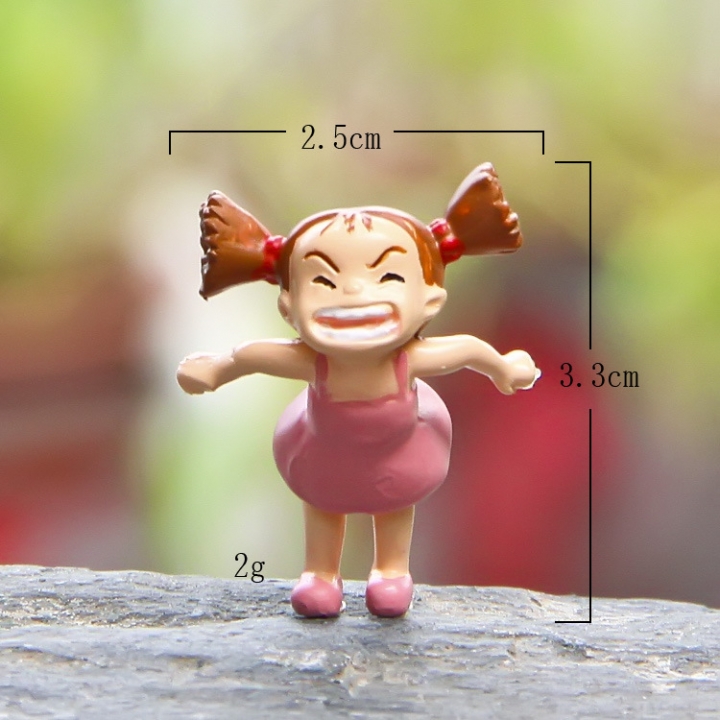 Shout Xiaomei Xiaoyue Indigo Totoro Hand DIY gardening Landscaping Doll
