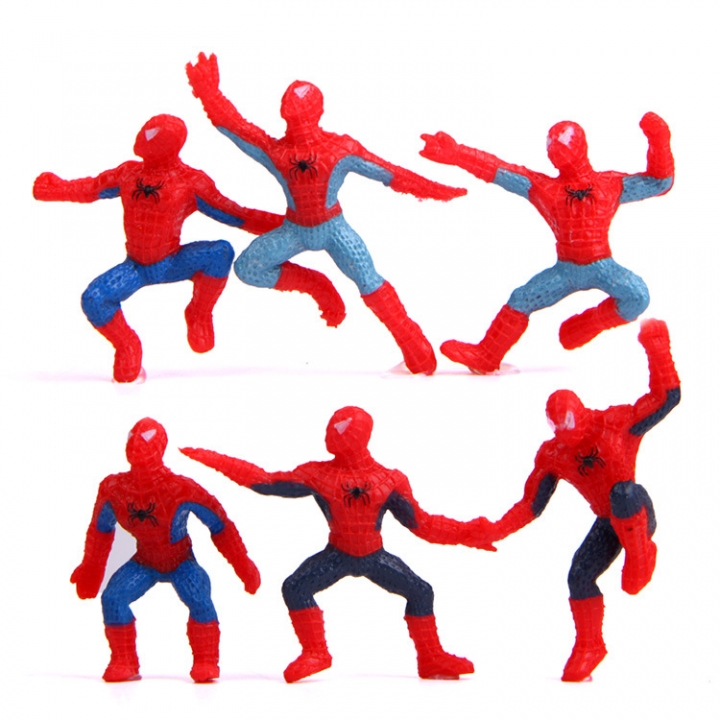 Super Hero Spiderman Hand DIY Wild Micro landscape Gardening Succulents Moss Landscaping Doll