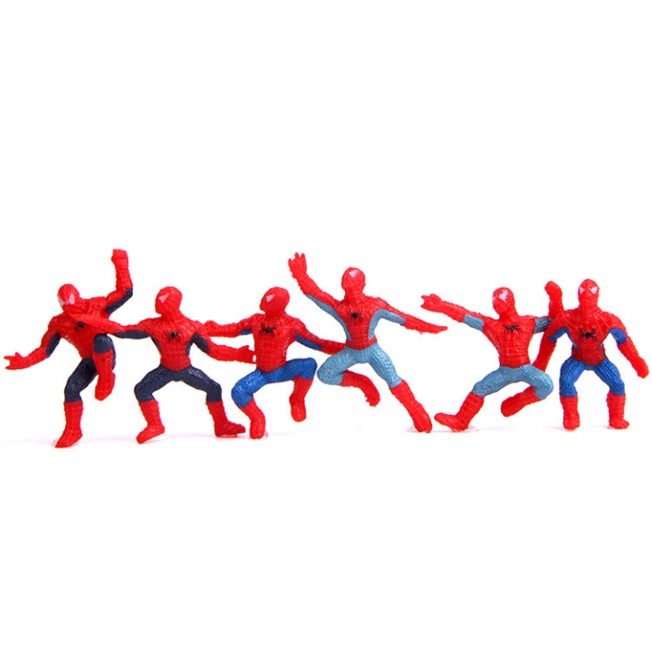 Super Hero Spiderman Hand DIY Wild Micro landscape Gardening Succulents Moss Landscaping Doll