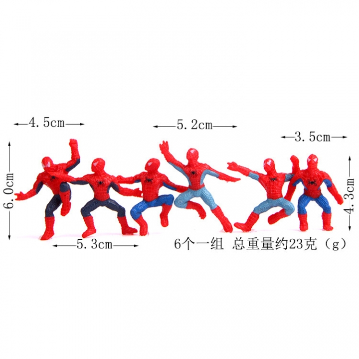 Super Hero Spiderman Hand DIY Wild Micro landscape Gardening Succulents Moss Landscaping Doll