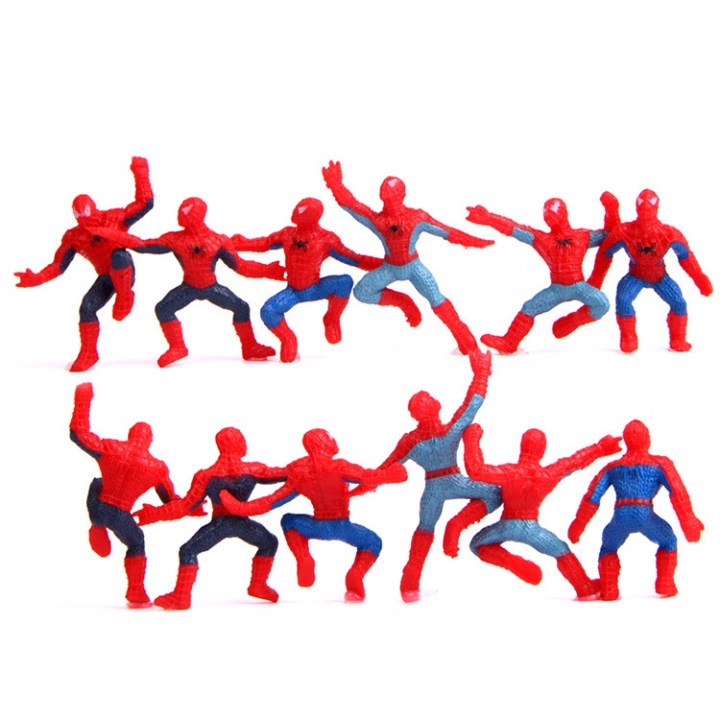 Super Hero Spiderman Hand DIY Wild Micro landscape Gardening Succulents Moss Landscaping Doll