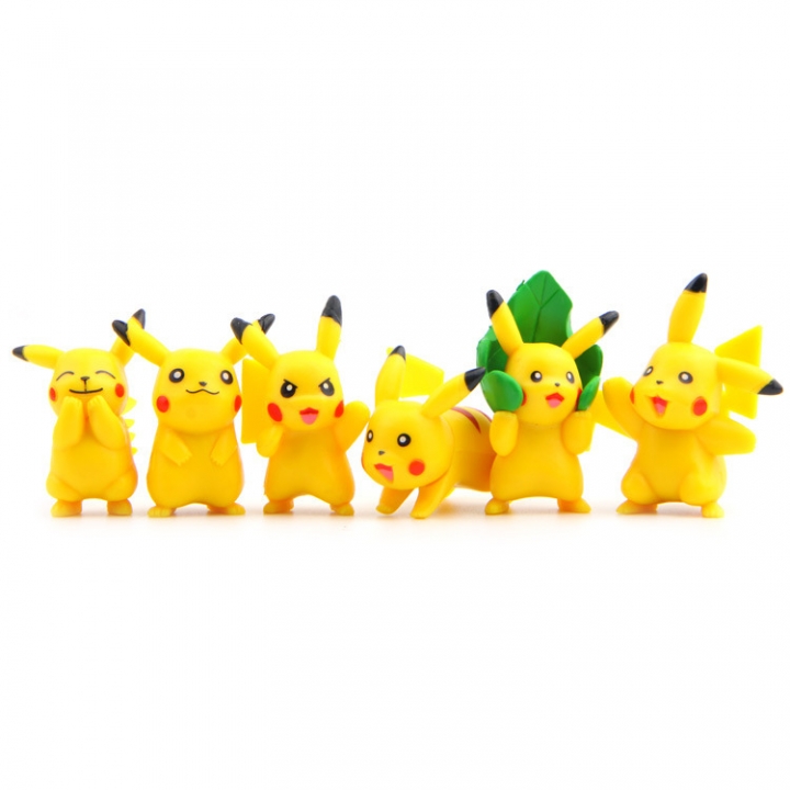 18 Models Pocket Elf Pikachu Hand DIY Wild Gardening Micro landscape Succulents Landscaping Doll