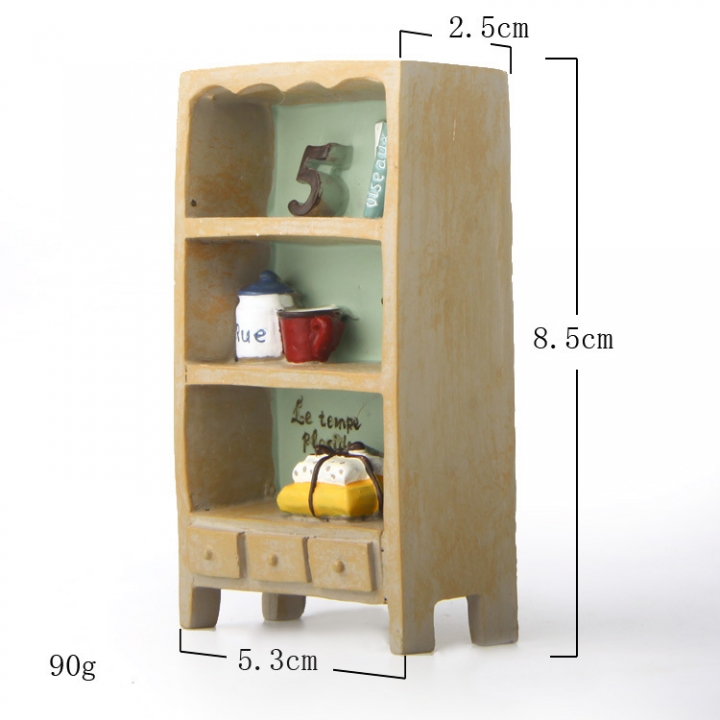 Groceries Storage Rack Book Gardening moss Succulents Fresh Flower insert Prop