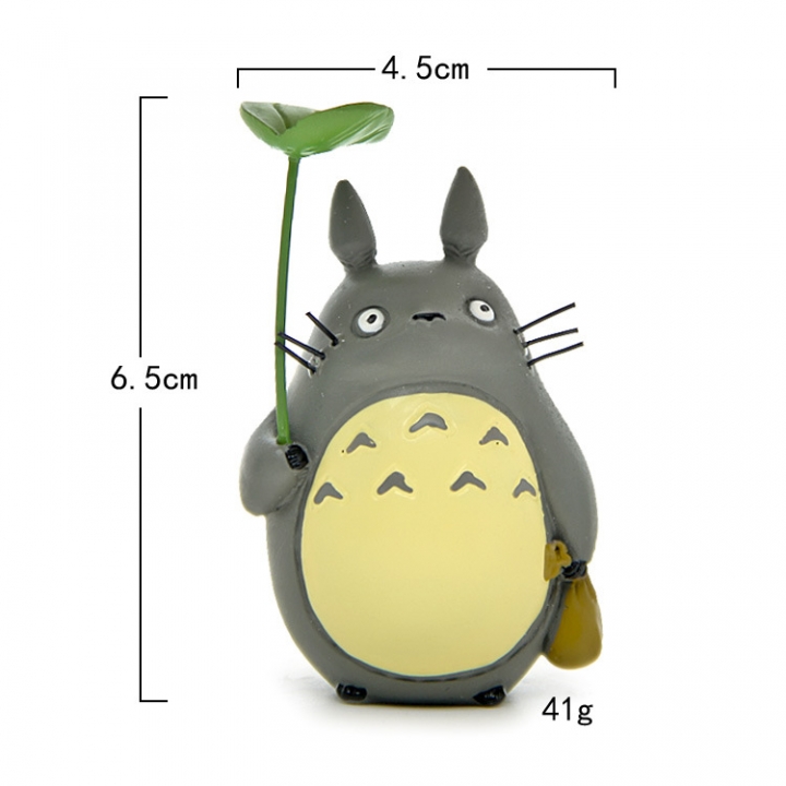 Jili cat Hand Take the leaves Cloth bag Totoro DIY Micro landscape Succulents Landscaping Doll