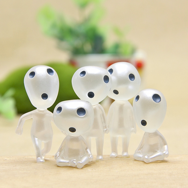 Princess of the Ghost Luminous Tree Spirit Micro landscape Potted Plant Flower insert Gardening