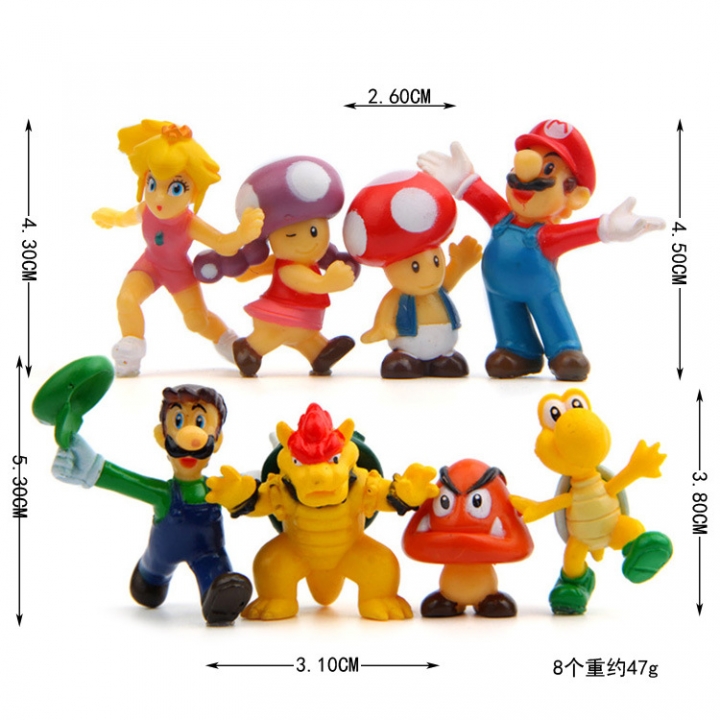 Super Mary Mario Life Version Diy Wild Hand Micro landscape Gardening Succulents Landscaping Doll