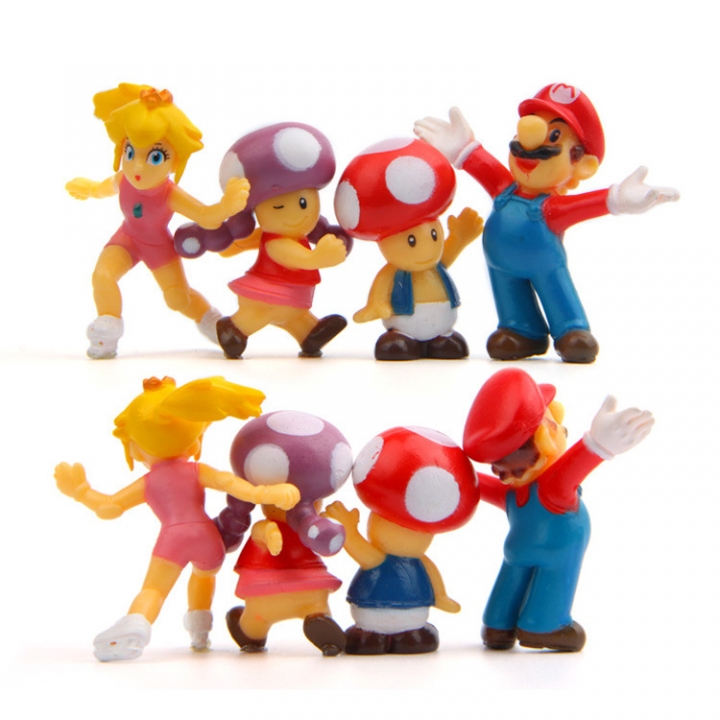 Super Mary Mario Life Version Diy Wild Hand Micro landscape Gardening Succulents Landscaping Doll