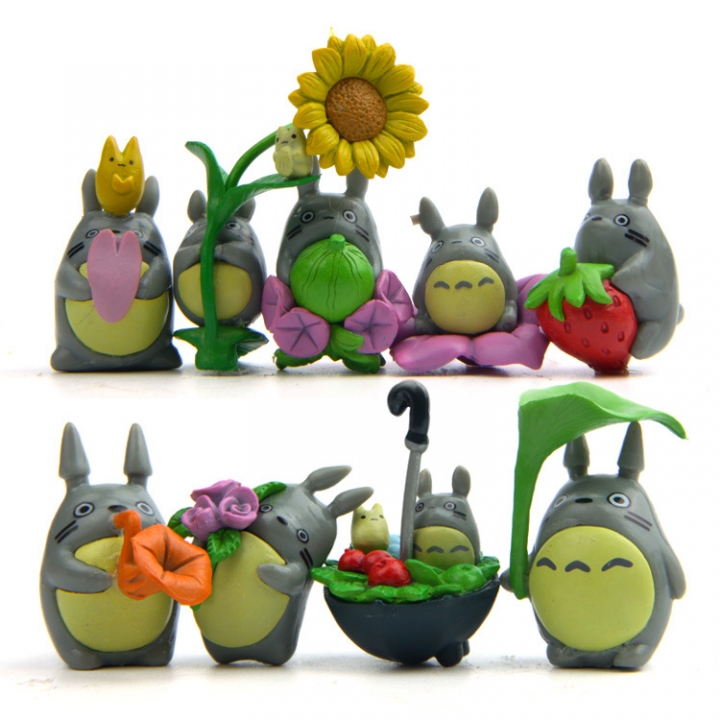 Totoro Succulents Decoration Garden Decoration Micro landscape Potted Plant Gardening Accessories
