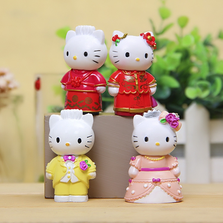 Cat And cat Modeling Creative Cartoon Hand Doll Decoration