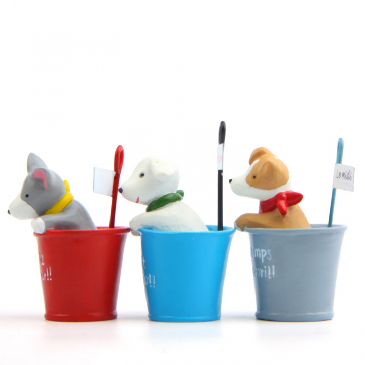 Cup Puppy Wild Gardening Moss Succulents Small fresh Flower insert Prop