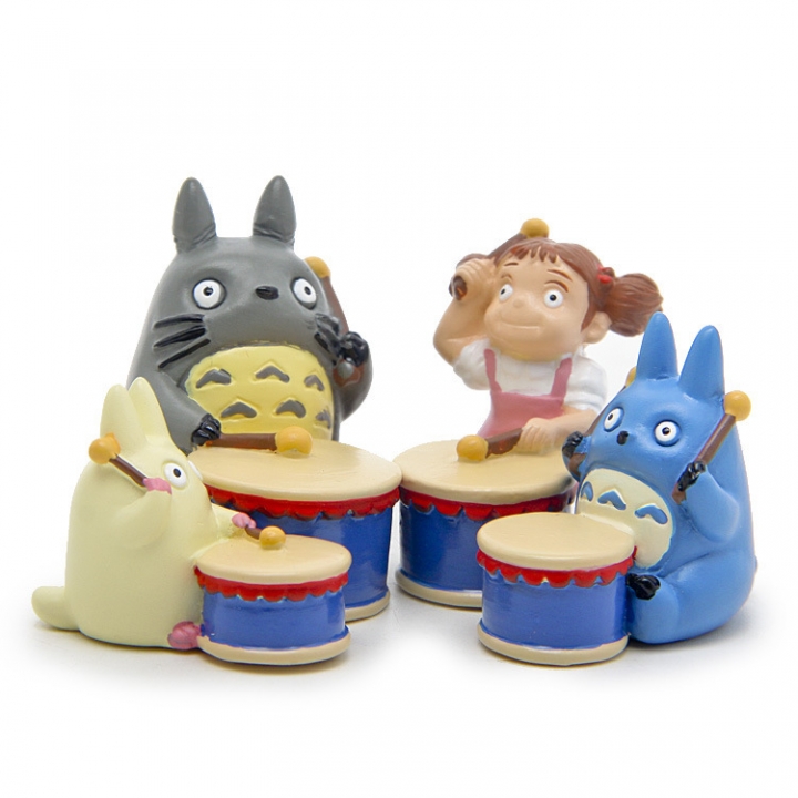Jili cat Peas Musical instrument Hand Drumming Xiaomei Totoro Landscaping Doll