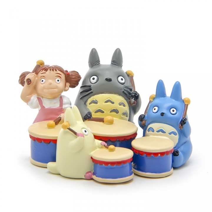 Jili cat Peas Musical instrument Hand Drumming Xiaomei Totoro Landscaping Doll