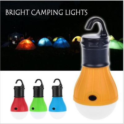 Hook light Campfire Tent light Emergency light flashlight Bulb 3LED lights Night light Mini light