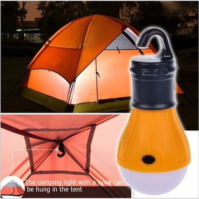 Hook light Campfire Tent light Emergency light flashlight Bulb 3LED lights Night light Mini light