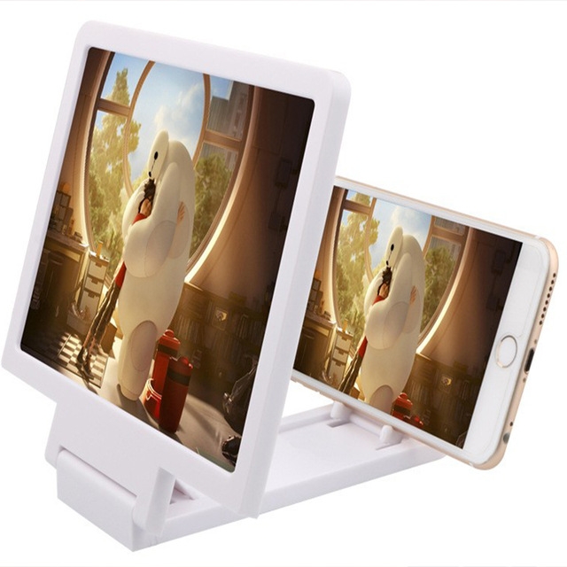 Screen Magnifier Eyes Protection Display 3D Video Screen Amplifier Folding Enlarged Expander Stand