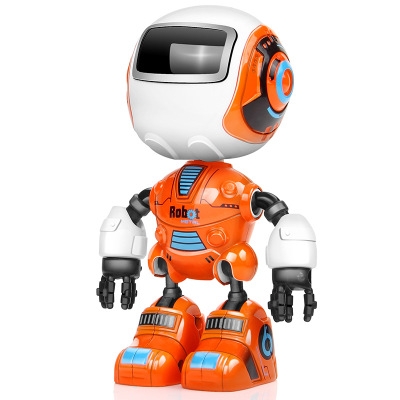 Robot toy Early Education Voice Illuminate Alloy induction Mini intelligent Robot
