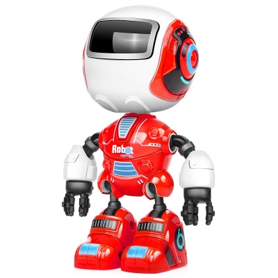 Robot toy Early Education Voice Illuminate Alloy induction Mini intelligent Robot