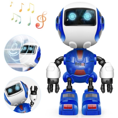 Robot toy Early Education Voice Illuminate Alloy induction Mini intelligent Robot