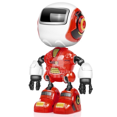 Robot toy Early Education Voice Illuminate Alloy induction Mini intelligent Robot
