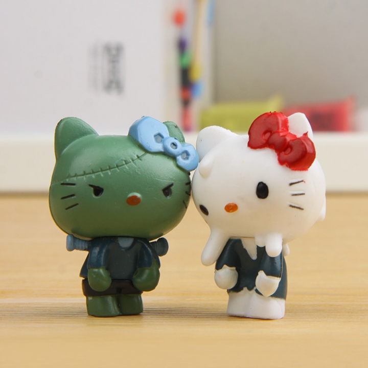 Halloween Cat Decoration lovely life Creative Cartoon Hand Landscaping Doll