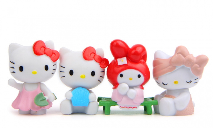 Le cat Changeable Modeling Hand Creative Wild Cake Baking Decoration Landscaping Doll