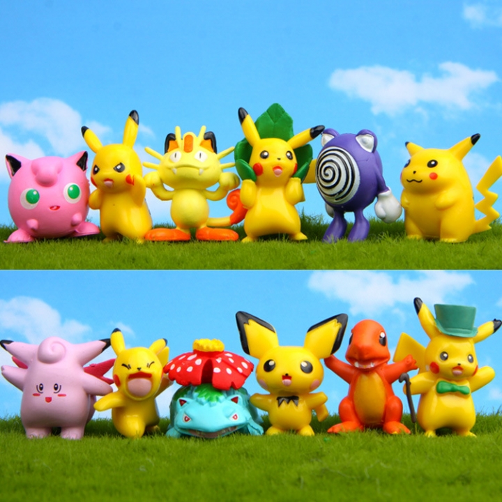 Pocket elf Pikachu Hand DIY Wild Gardening Micro landscape Succulents Landscaping Doll