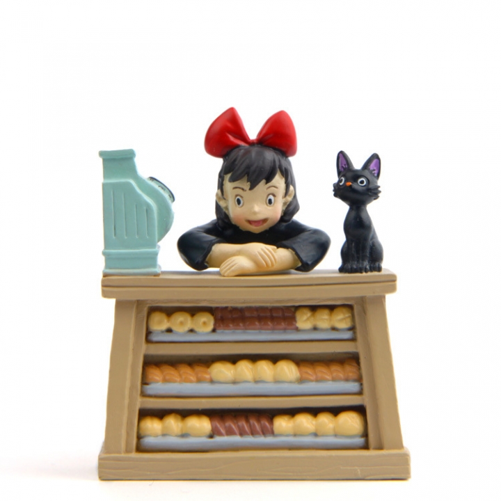 Witch Home delivery Jiji Couple Cat Little Witch classic bakery Decoration Hand Landscaping Doll