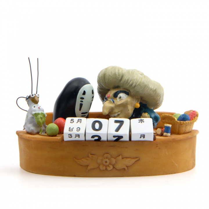 Faceless Man Soup mother Perpetual calendar Hand Decoration Wild Micro landscape Landscaping Doll