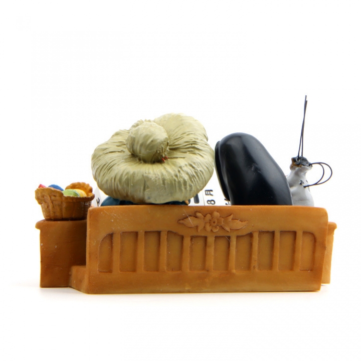 Faceless Man Soup mother Perpetual calendar Hand Decoration Wild Micro landscape Landscaping Doll