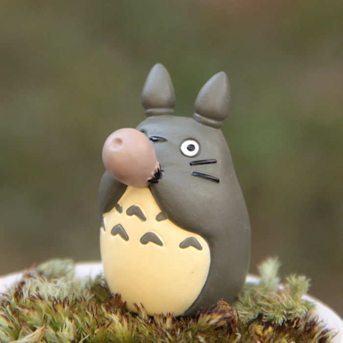 Classic Boast Scenes Xiaomei Blue dragon cat DIY Micro landscape Landscaping Doll