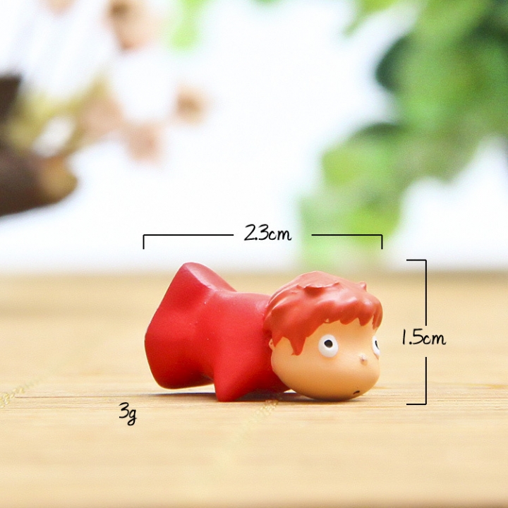 On the Cliff goldfish Ji Boiu Diy Landscaping Micro landscape Succulents gardening Accessories