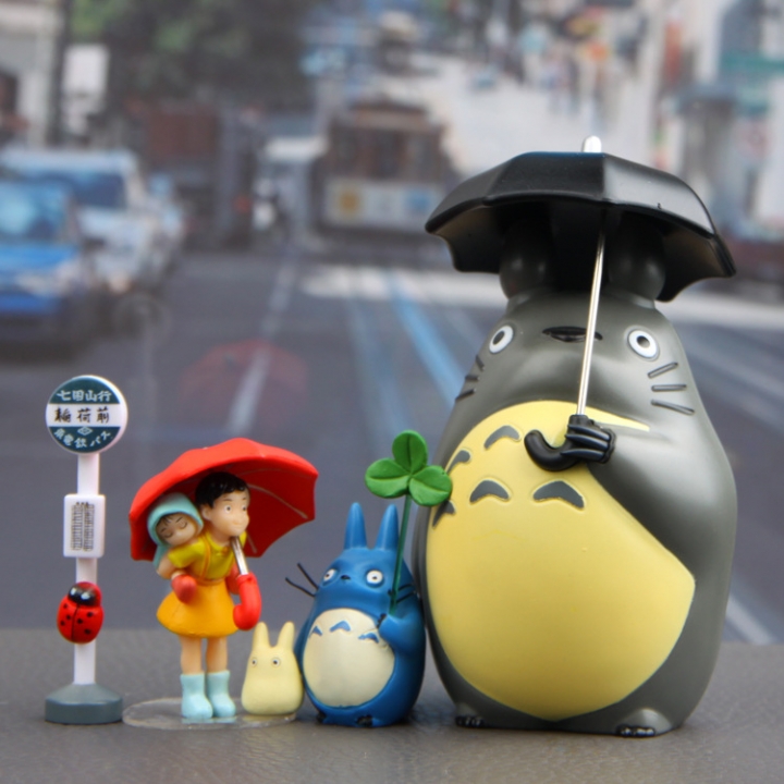 Jili cat classic Xiaoyue bus stop large Umbrella Totoro Inside the car Decoration