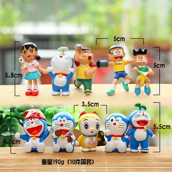 Blue fat man theater Creative Cartoon Hand Doll Decoration