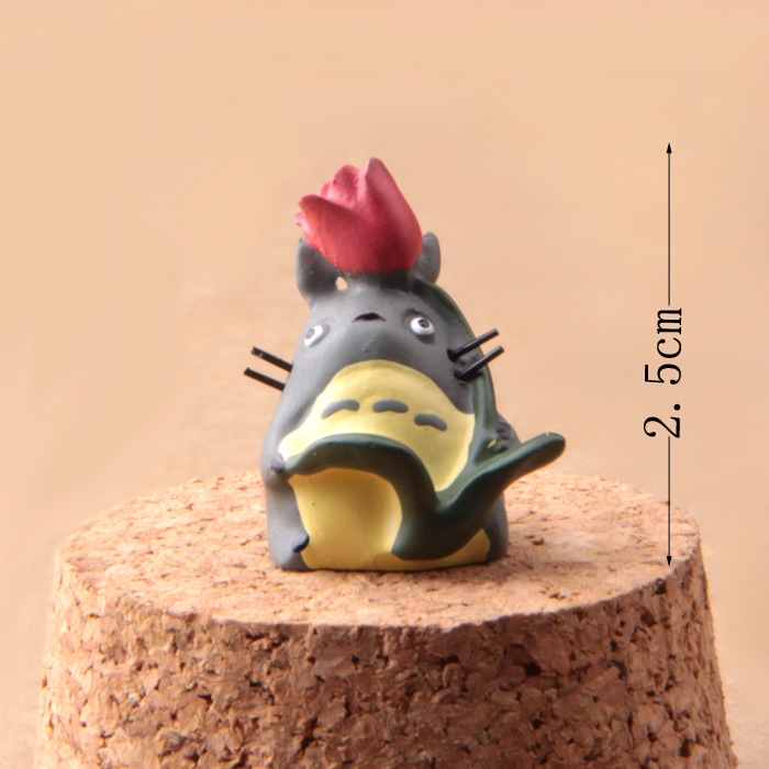 Totoro Micro landscape Potted plant Flower insert flower pot gardening Accessories