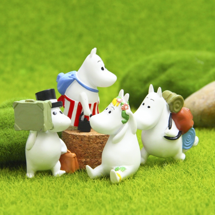 Small fat River Mam life Classic DIY Hand Micro landscape gardening Landscaping Doll