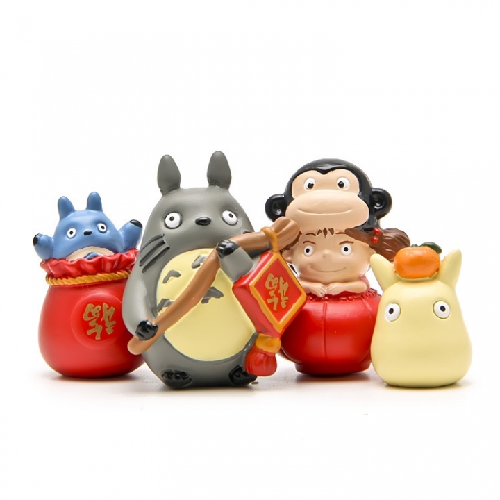 Jili cat New Year Totoro Lucky Bag Kumquat Xiaomei Landscaping Doll
