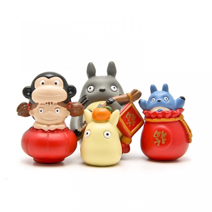 Jili cat New Year Totoro Lucky Bag Kumquat Xiaomei Landscaping Doll