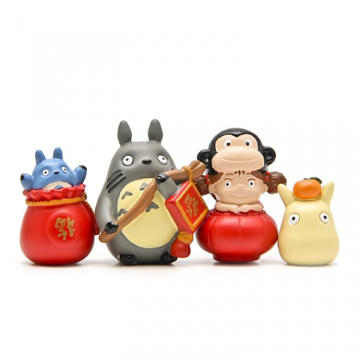 Jili cat New Year Totoro Lucky Bag Kumquat Xiaomei Landscaping Doll